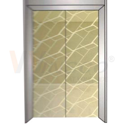qualità  Mirror Etched Elevator Stainless Steel Sheet Cold Rolled Titanium Gold fabbrica