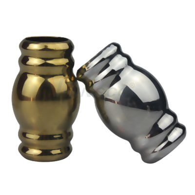 qualità  Mirror Silver Gold Inox Railing Accessories SS 201 304 Stainless Steel Bamboo Joint Connector For 19mm Handrail Pipe fabbrica