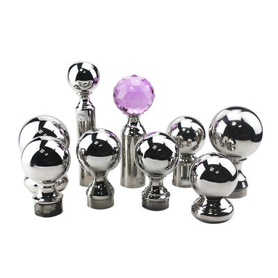 qualità  Stainless Steel Railing Ball Finial & Decorative Handrail Post Cap | 201 304 316 fabbrica
