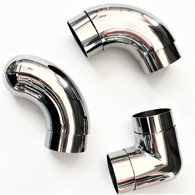 qualità  SS304 SS316 Stainless Steel Stair Handrail Elbow Connector fabbrica