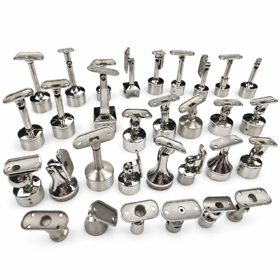 qualità  SS304 SS316 Stainless Steel Handrail Bracket, Adjustable Railing Support fabbrica