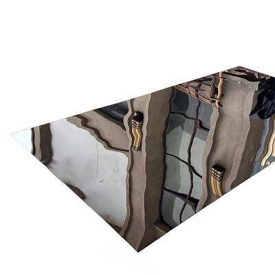 qualità  8K Mirror Base Vacuum PVD Colored Stainless Steel Sheet | 201,304,316 Grade fabbrica