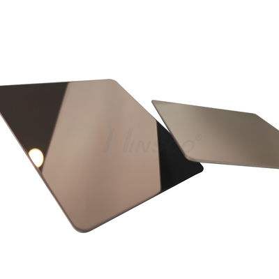 Colore bronzeo dello specchio 316l dello strato eccellente antico di acciaio inossidabile con gli ss 201 grado 304 316