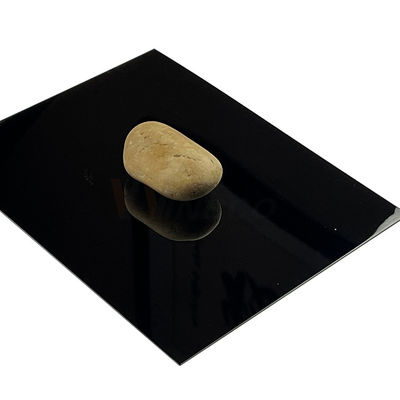 grado di titanio di colore 304 dello specchio di 1500mm di acciaio inossidabile del nero eccellente PVD dello strato