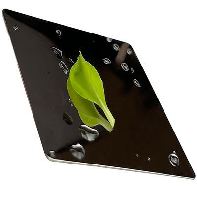 strato eccellente di titanio nero di acciaio inossidabile dello specchio 8K 316 316L di 1219mm per la decorazione dell'hotel