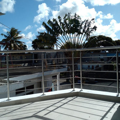 Guardia Rails ss 201 di acciaio inossidabile Inox del balcone 304 316 per la decorazione domestica