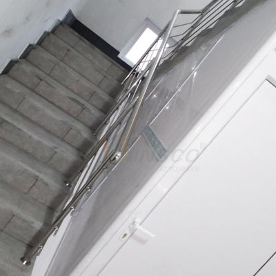 Decorazione dell'interno 201 scala di acciaio inossidabile 304 316 che recinta le scale di Inox