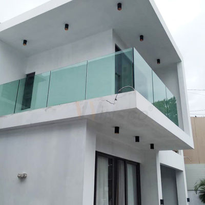 Recinto di vetro Good Corrosion Resistant del corrimano dell'acciaio inossidabile 1.2mm 1.5mm 2mm Inox