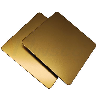 Gli ss 201 304 oro di titanio dello strato fatto saltare 316 perle di acciaio inossidabile hanno laminato a freddo