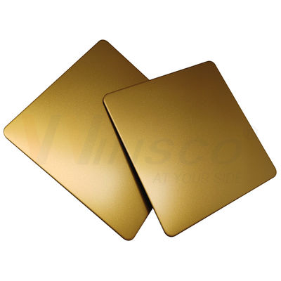 Gli ss 201 304 oro di titanio dello strato fatto saltare 316 perle di acciaio inossidabile hanno laminato a freddo