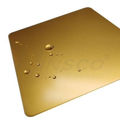 Gli ss 201 304 oro di titanio dello strato fatto saltare 316 perle di acciaio inossidabile hanno laminato a freddo