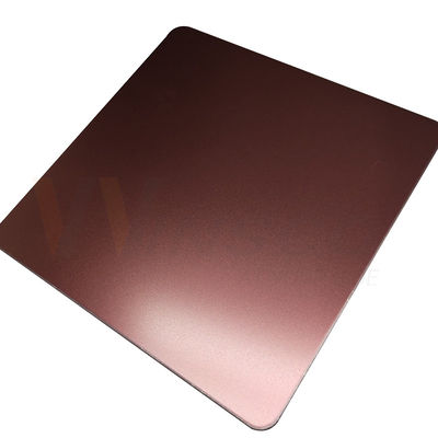 la perla decorativa dello strato di acciaio inossidabile di 1250mm ha fatto saltare Rose Gold Grade finita 201 304 316