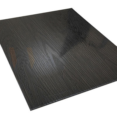 il prodotto chimico di titanio nero della pelle dell'albero di modo freddo di 1000-1500mm ha inciso i pannelli decorativi di acciaio inossidabile