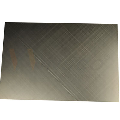 La linea sottile dell'incrocio di controllo di qualità ha finito gli strati decorativi verdi del bronzo 0.3mm ss