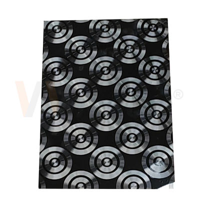 AISI 201 CD 304 316 che lucida lo strato ornamentale di titanio nero di acciaio inossidabile del laser 3D