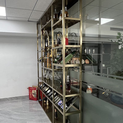 Lo schermo di acciaio inossidabile 304 316 di AISI 201 divide l'oro di titanio per interno