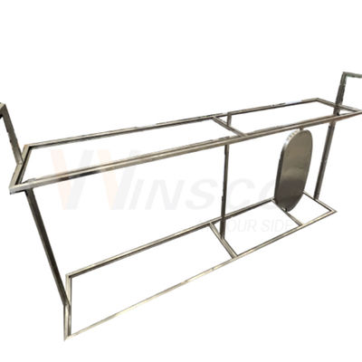 La famiglia della costruzione metallica di montaggio di metallo di acciaio inossidabile di personalizzazione accantona il montaggio