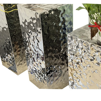 mestiere decorativo del metallo di montaggio della superficie dell'ondulazione dell'acqua dello specchio 8k