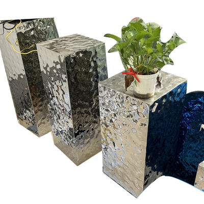 mestiere decorativo del metallo di montaggio della superficie dell'ondulazione dell'acqua dello specchio 8k