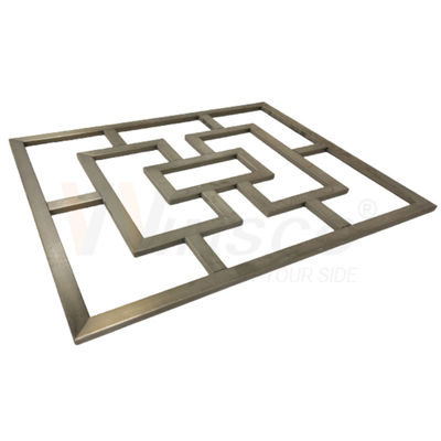 La decorazione domestica naturale su ordinazione del taglio di macchina di CNC del laser Handcrafted il montaggio di metallo di Inox