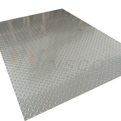 20mm-1250mm hanno impresso il grano di superficie del riso dello strato 2b di acciaio inossidabile modellano l'anti piatto di slittamento