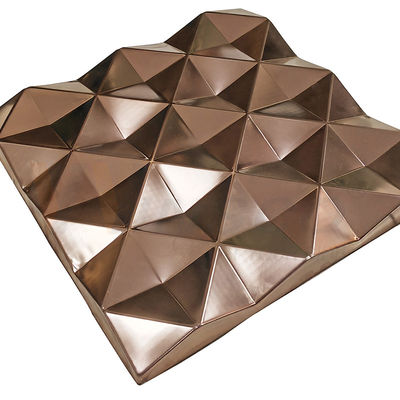4x8 ha impresso lo strato AISI 201 di acciaio inossidabile 304 316 Rose Gold Brushed Ornamental