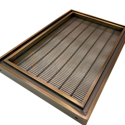 Dimensione su ordinazione 201 cavo decorativo materiale Mesh Screen With Pvd Color di acciaio inossidabile 304 316