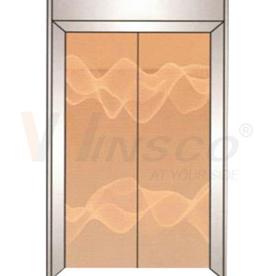 lo strato di acciaio inossidabile dell'oro dello specchio di 1219mmx2438mm inciso ha finito Rose Gold