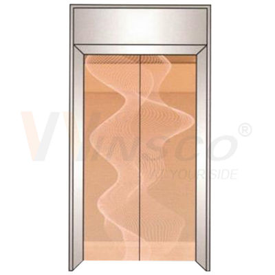 lo strato di acciaio inossidabile dell'oro dello specchio di 1219mmx2438mm inciso ha finito Rose Gold