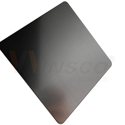 Lamiera in acciaio inox satinato hairline 4x8 piedi