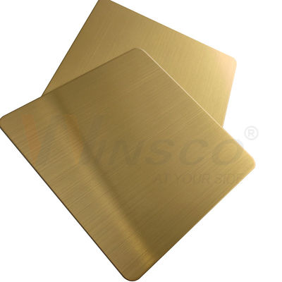 Colore d'ottone AFP ss 201 dell'oro di acciaio inossidabile di rivestimento della linea sottile di Za strato 304 316