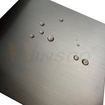 Acciaio inossidabile AISI 201 dell'anti linea sottile bronzea di corrosione strato 304 316