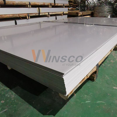 AISI 316 316l Fabbricazione di lamiere laminate a freddo in acciaio inossidabile finite 1000 mm x 2000 mm Con superficie 2b Tessile 0,7 mm