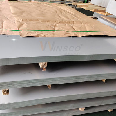 Piastre inossidabili resistenti alla corrosione AISI 201 2B 1000mmx2000mmx0,4mm Dimensione lamiera di finitura di stainless steel mill