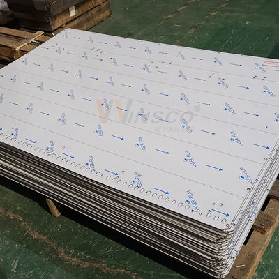 0.7mm lamiera di acciaio inossidabile metallo 2b Finitura