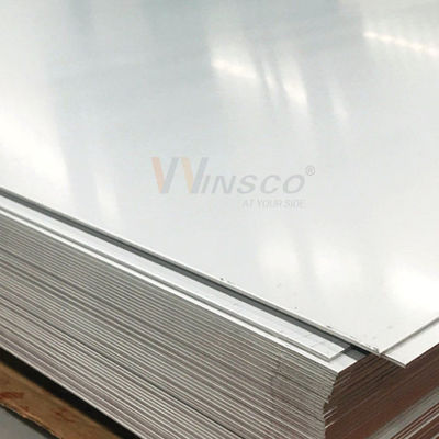 WinscoMetal 304 304L Grado 1500mmx300mm Piastra di superficie del mulino Acciaio inossidabile 2B Fogli 0.7mm Spessore