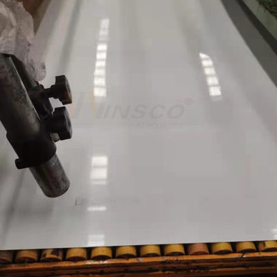 specchio 5x10 strato impresso di superficie di acciaio inossidabile dell'ondulazione dell'acqua del piccolo 8K
