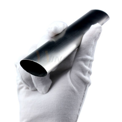 Aisi 201 dimensione ovale del tubo di ellisse del corrimano della scala di Inox della metropolitana di acciaio inossidabile 304 316 ha personalizzato decorativo