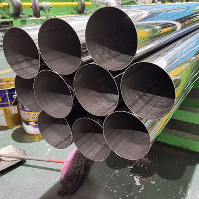 Tubo d'elaborazione non standard Tp 201 di acciaio inossidabile del diametro grande industriale rettangolare del quadrato rotondo 304 316 densamente