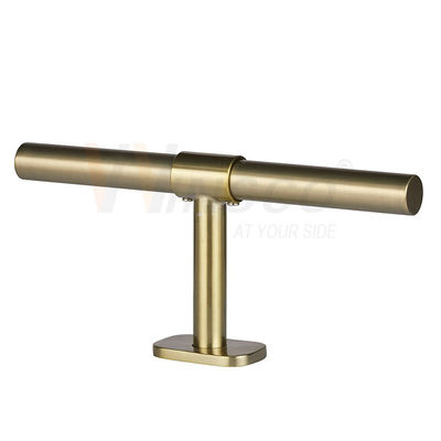 il tubo del rotondo di acciaio inossidabile Inox di 42.4mm 48.3mm 63.5mm ha lucidato la metropolitana 201 di Matt Colored Surface Foot Rail 304 316