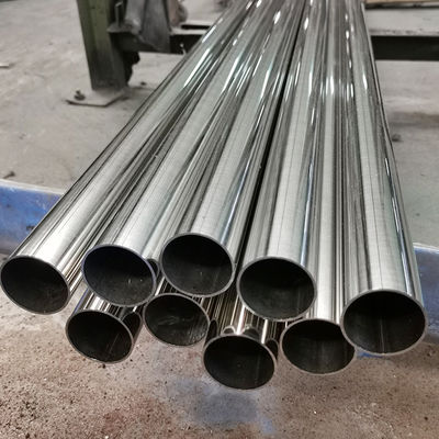 C-316 il tubo Acero Inoxidable 1.1/2 Redondo Decorativo Brilliante del rotondo di acciaio inossidabile Inox HA LUCIDATO 600 C-304 X 6 METROPOLITANE