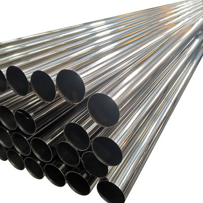 C-316 il tubo Acero Inoxidable 1.1/2 Redondo Decorativo Brilliante del rotondo di acciaio inossidabile Inox HA LUCIDATO 600 C-304 X 6 METROPOLITANE