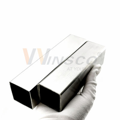 POLACCO 600 CALIDAD 201 di TUBO CUADRADO BRILLANTE tubo del quadrato dell'acciaio inossidabile di Decorativo Inox di 304 gradi