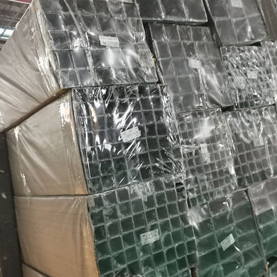 POLACCO 600 CALIDAD 201 di TUBO CUADRADO BRILLANTE tubo del quadrato dell'acciaio inossidabile di Decorativo Inox di 304 gradi