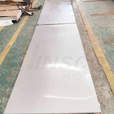 Facilità di fabbricazione 1500mmx3000mmx0.4mm 2B superficie del mulino lamiera di acciaio inossidabile laminata a freddo 201 grado