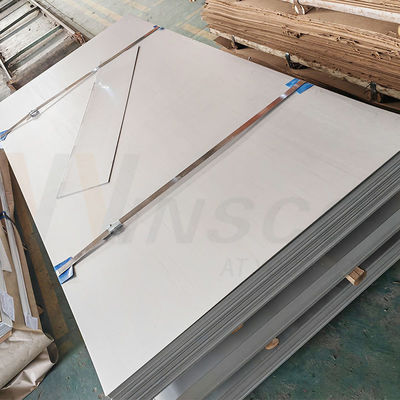 Scalina di metallo inossidabile ben saldata SUS 304 304L 3000mmx1500mm Stainless Steel Mill Finish Plate laminata a freddo