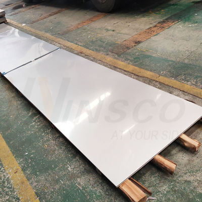 0.5 mm Spessore AISI 316 316L laminato a freddo 1220mmx2440mm lamiera di acciaio inossidabile 2B Fabbricazione finita