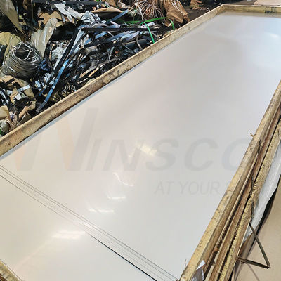 1250mmx2500mmx0.4mm Piastre metalliche ad alta resistenza STS 304 304L Acciaio inossidabile laminato a freddo 2B