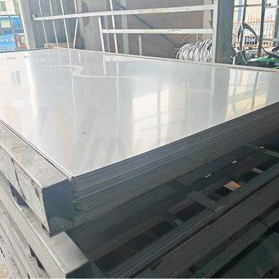 1250mmx2500mm Dimensione 1.0mm Spessore SS 316 316L Buona resistenza all'usura lamiere di acciaio inossidabile Molla bordo 2B Superficie