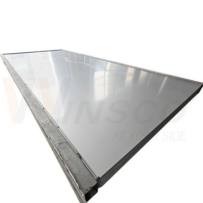 5ftx10ft piastra inossidabile SUS 201 laminato a freddo laminato in acciaio inossidabile finito facile da pulire